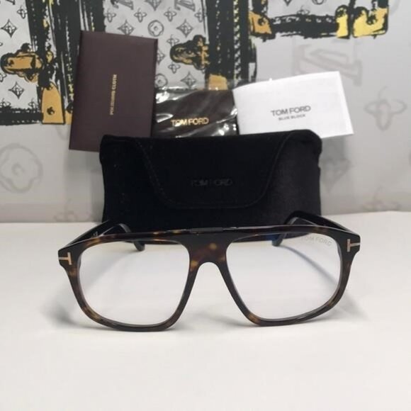NEW Tom Ford TF5901-B 052 Eyeglasses · 55-15-145 · Authentic - Picture 8 of 13